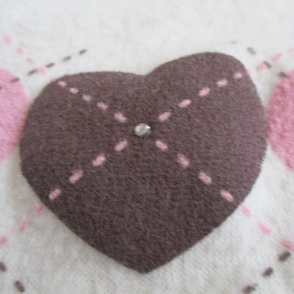 Cute & Sexy Off the Shoulder Heart Sweater XL or 1X - Picture 10 of 11